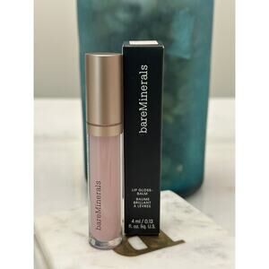 BareMinerals NIB Lip Gloss Balm "Clarity" 0.13 fl oz Vegan Clean Moisturizes